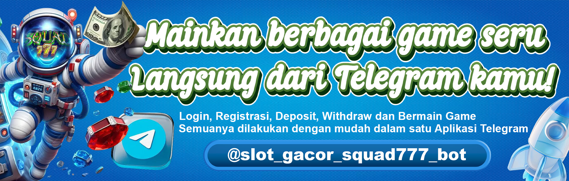 BERMAIN LANGSUNG DENGAN TELEGRAM BOT