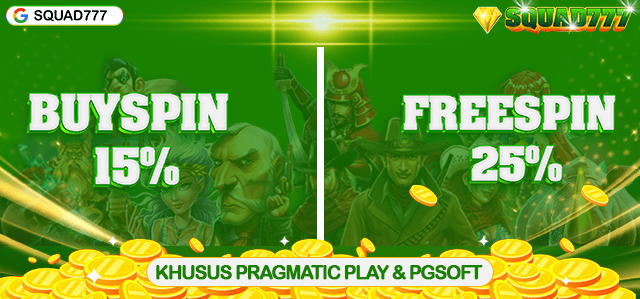 BUYSPIN 15% FREESPIN 25%