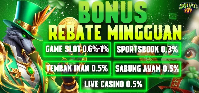 BONUS REBATE MINGGUAN
